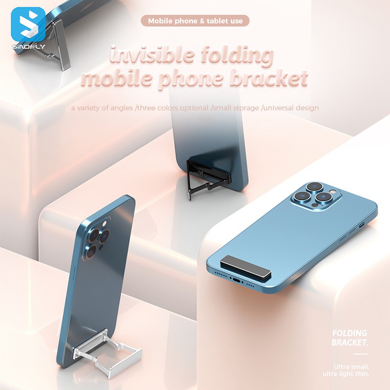 Four-bar folding bracket